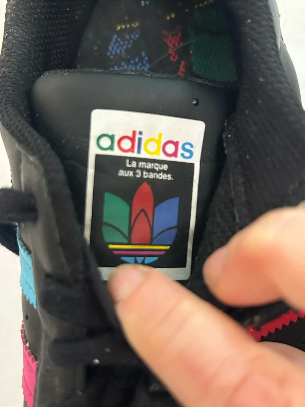 adidas black sneaker